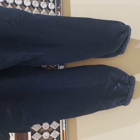 Nwt Joie silk navy blue pants - Picture 7 of 12